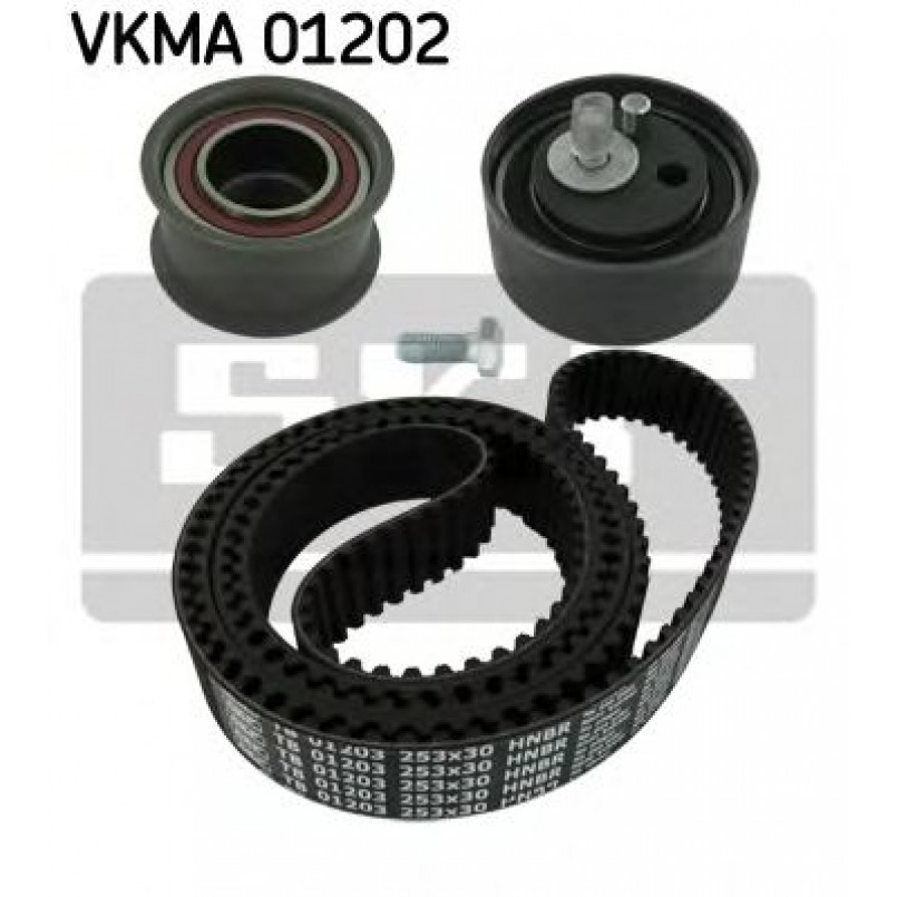 VKMA 01202 SKF Комплект (ремінь+ролики)